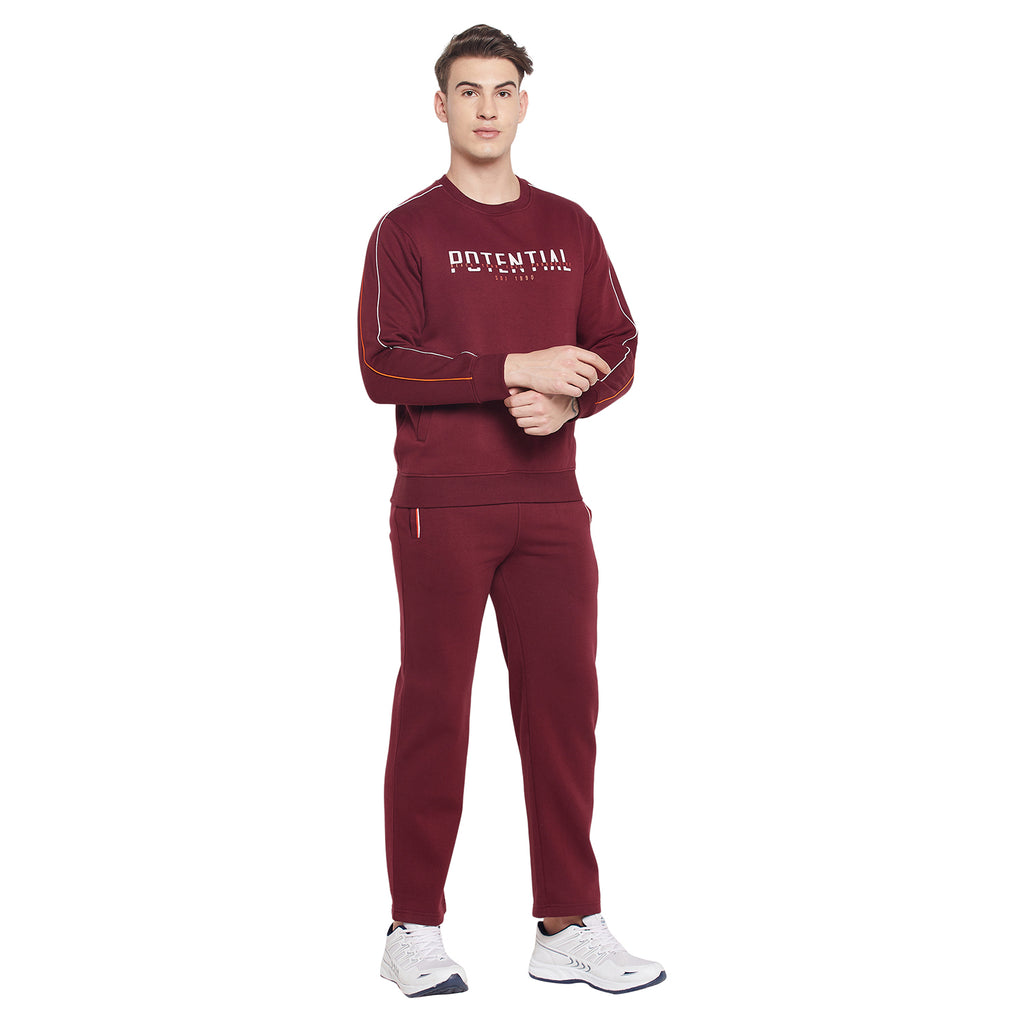 Duke Urban Men Solid Track-Suit (LF3715)