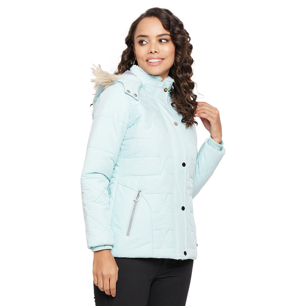Duke Urban Women Full sleeve Hooded Jacket (SDZ1944)