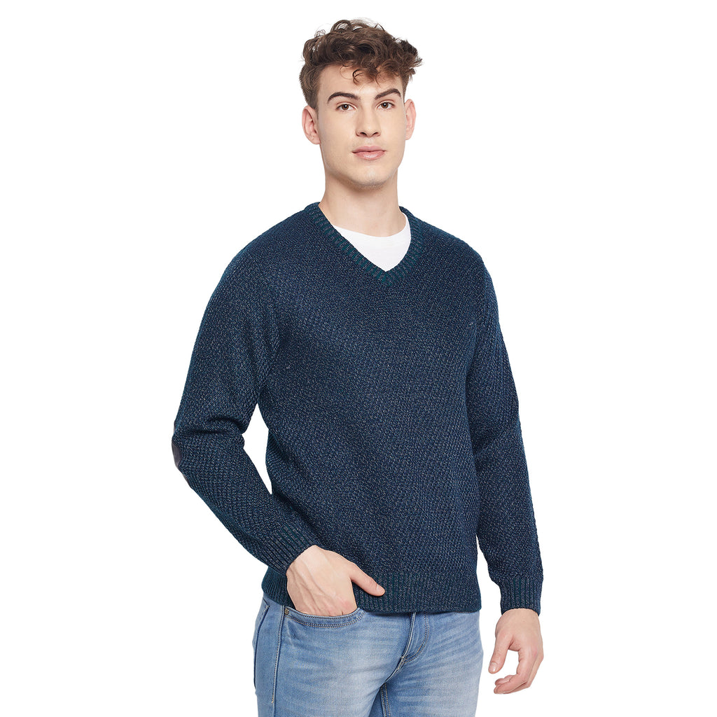 Duke Urban Men V Neck Full Sleeve Sweater (SDS669)