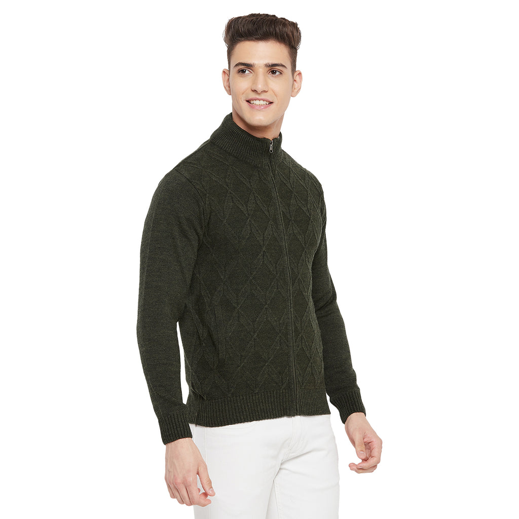 Duke Urban Men Full Sleeve High Neck Sweater (SDS683R)