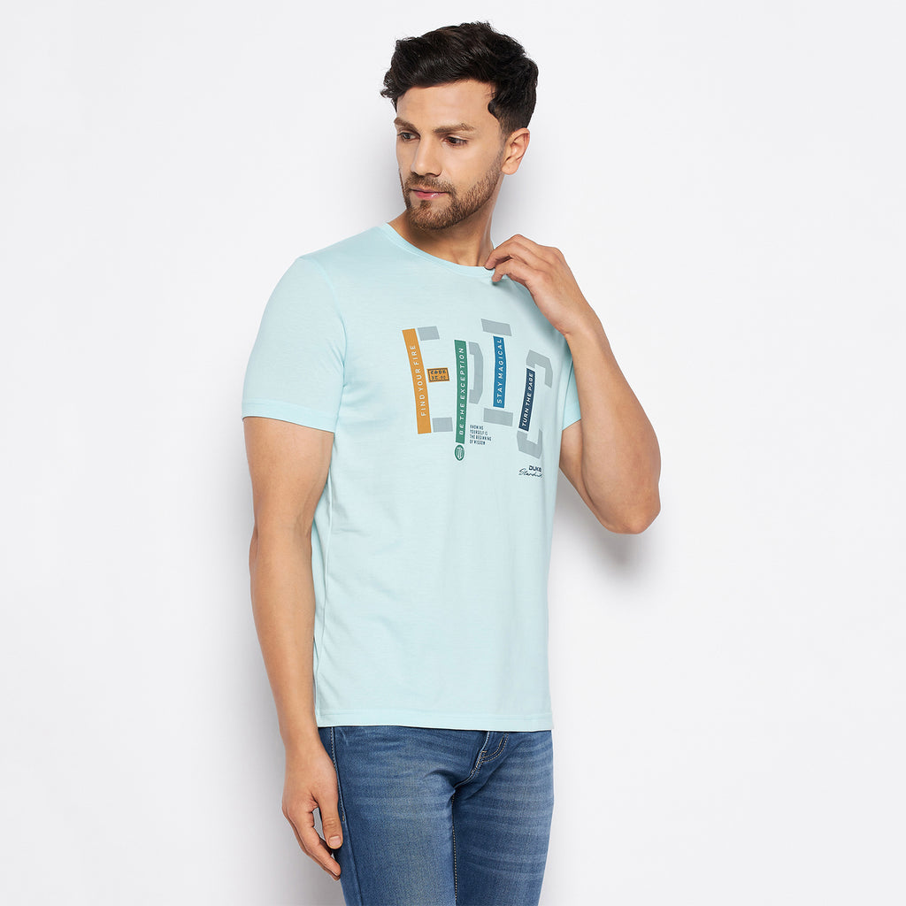 Duke Urban Men Half Sleeve Cotton T-shirt (LF5760)