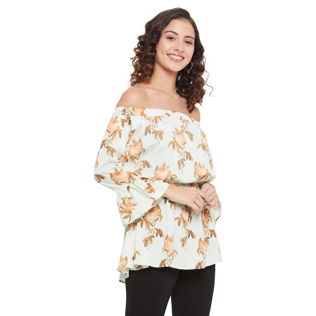 Duke Urban Off Shoulder Lady Top (SDX3216)