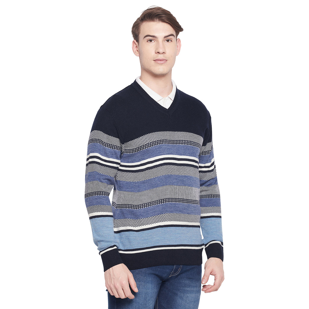 Duke Urban Men Full Sleeve V Neck Sweater (SDS2044)