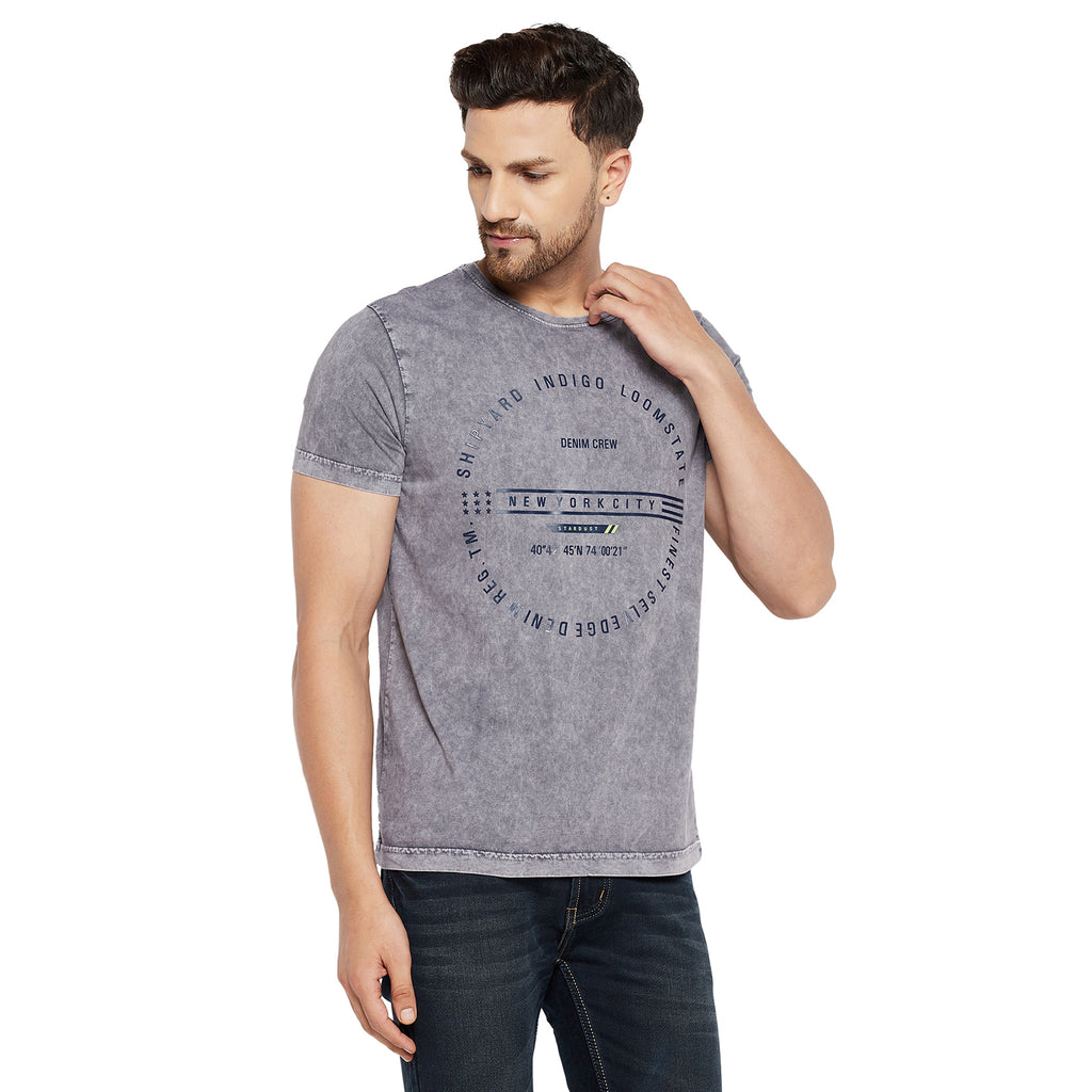 Duke Urban Men Half Sleeve Cotton T-shirt (LF5452)