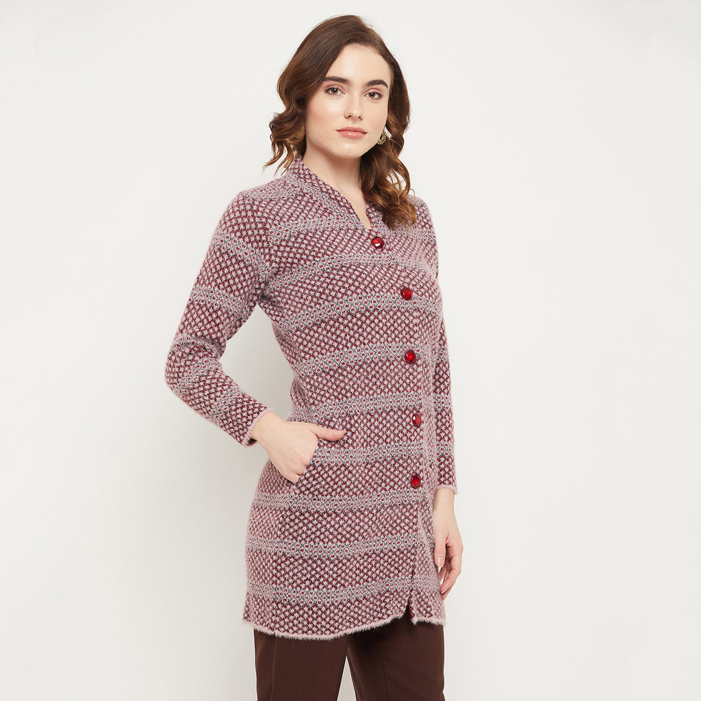 Duke Urban Women Self Design Cardigan (SDS1095)