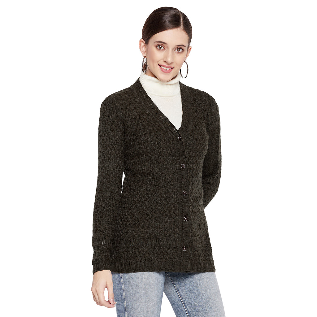 Duke Urban Women Full Sleeve Cardigan (SDS1068)