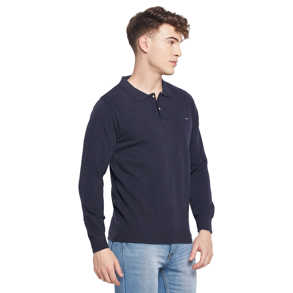 Duke Urban Men Collared Neck Full Sleeve Sweater (SDS711)