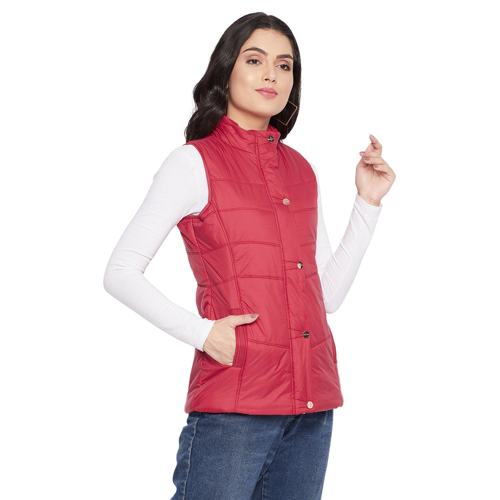 Duke Urban Women Sleeveless Jacket (SDZ6719)