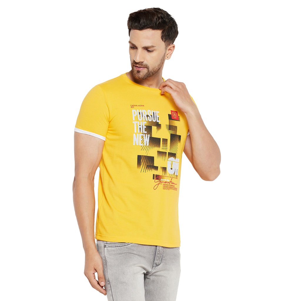 Duke Urban Men Half Sleeve Cotton T-shirt (LF5456)