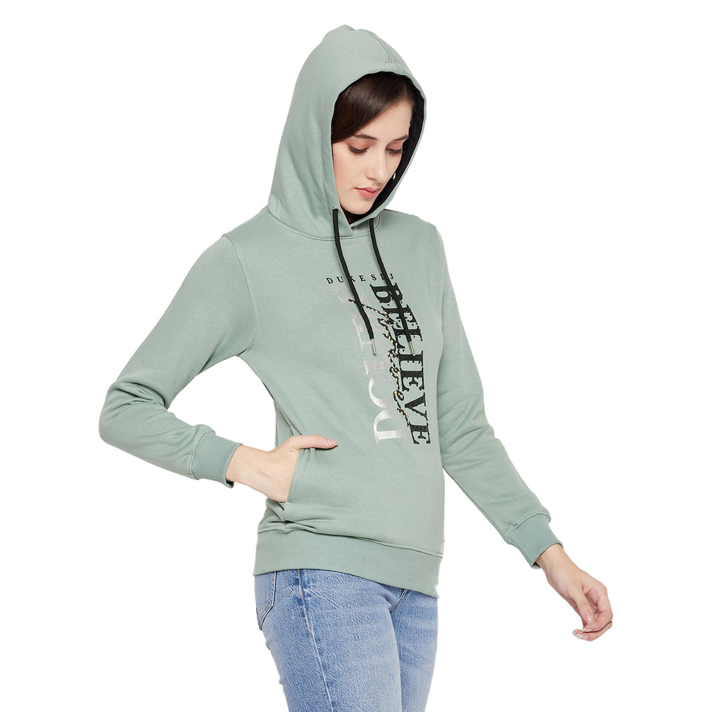 Duke Urban Women Full Sleeve Hooded Sweatshirt (LFX820)