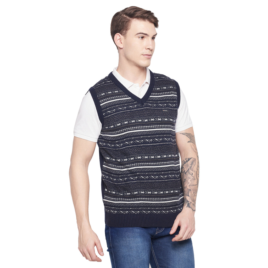Duke Urban Men Sleeveless V Neck Sweater (SDS2029)