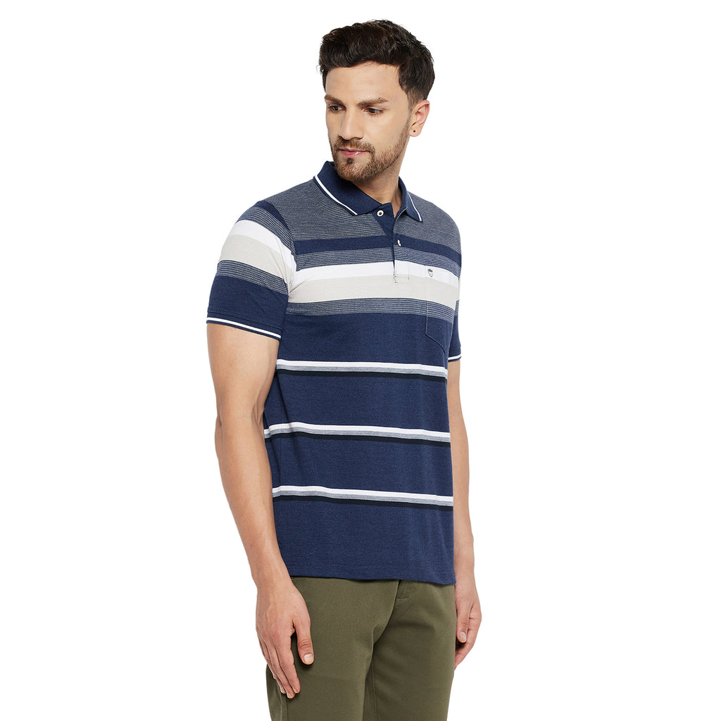 Duke Urban Men Half Sleeve Cotton T-shirt (LF5707)