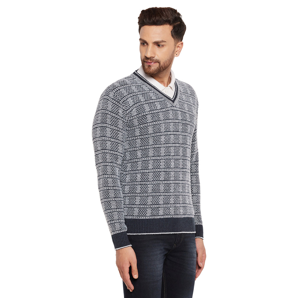 Duke Urban Men Full Sleeve V-Neck Sweater (SDS2068)