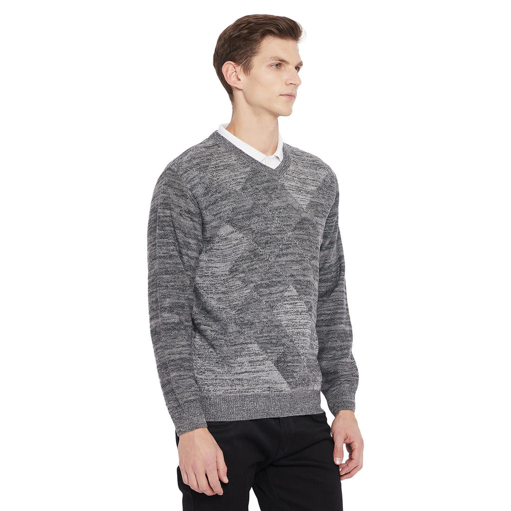 Duke Urban Men Full Sleeve V Neck Sweater (SDS581)