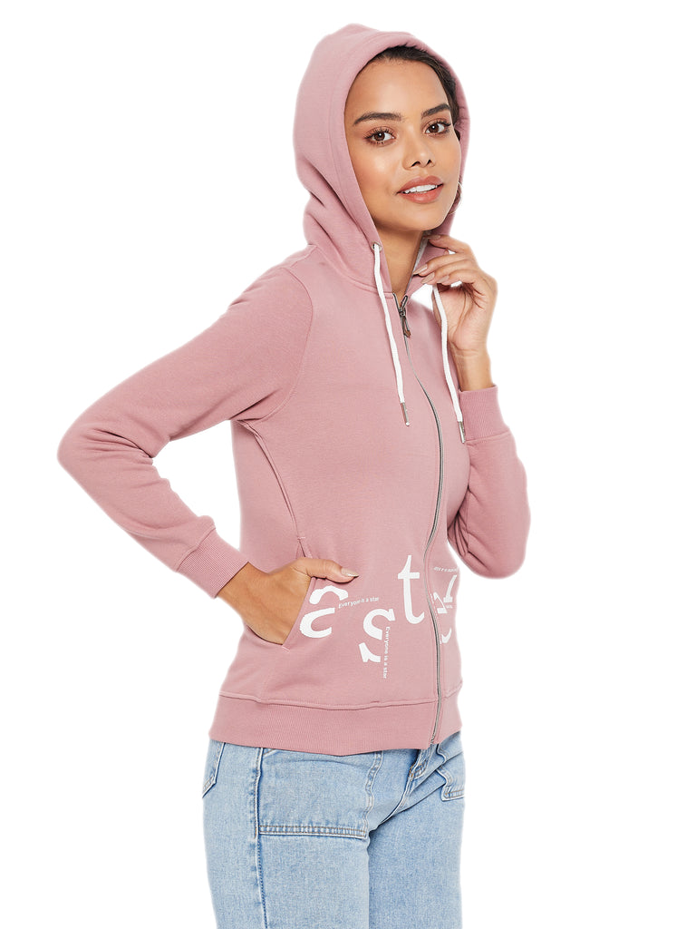 Duke Urban Women Full Sleeve Hooded Sweatshirt (LFX844)