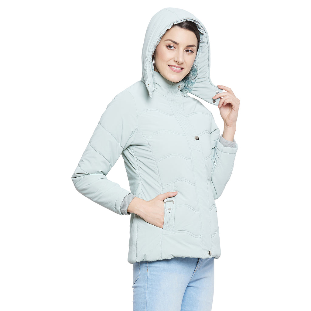 Duke Urban Women Full Sleeve Quilted Jacket (SDZ6713)