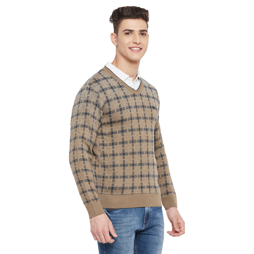 Duke Urban Men Full Sleeve V Neck Sweater (SDS2049)