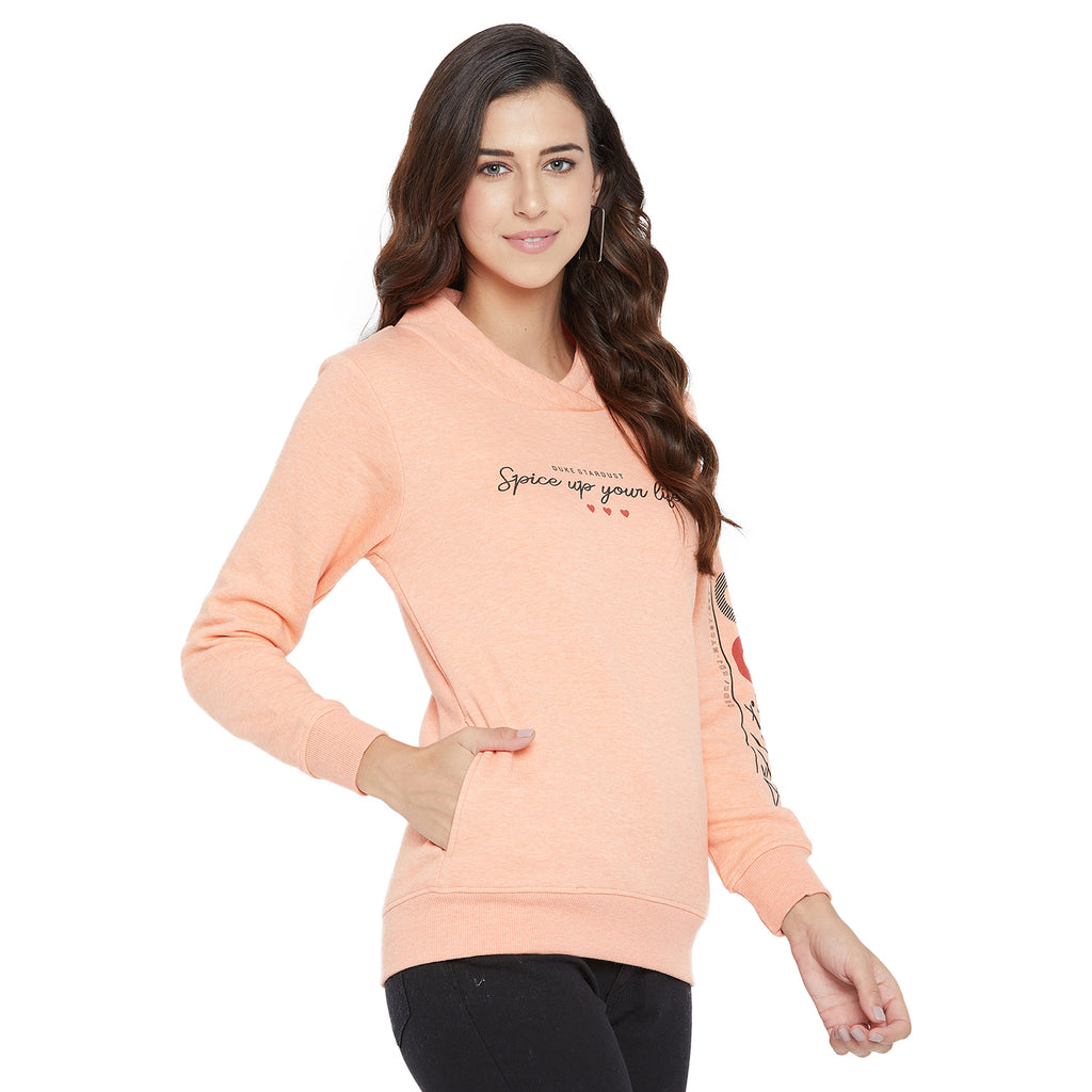 Duke Urban Women Turtle Neck Sweatshirt (LFX792)