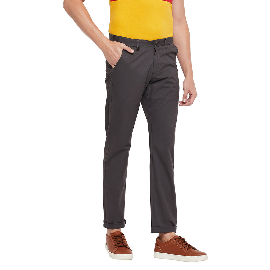 Duke Urban Men Expendable Waist Slim Fit Trousers (SDT4513E)