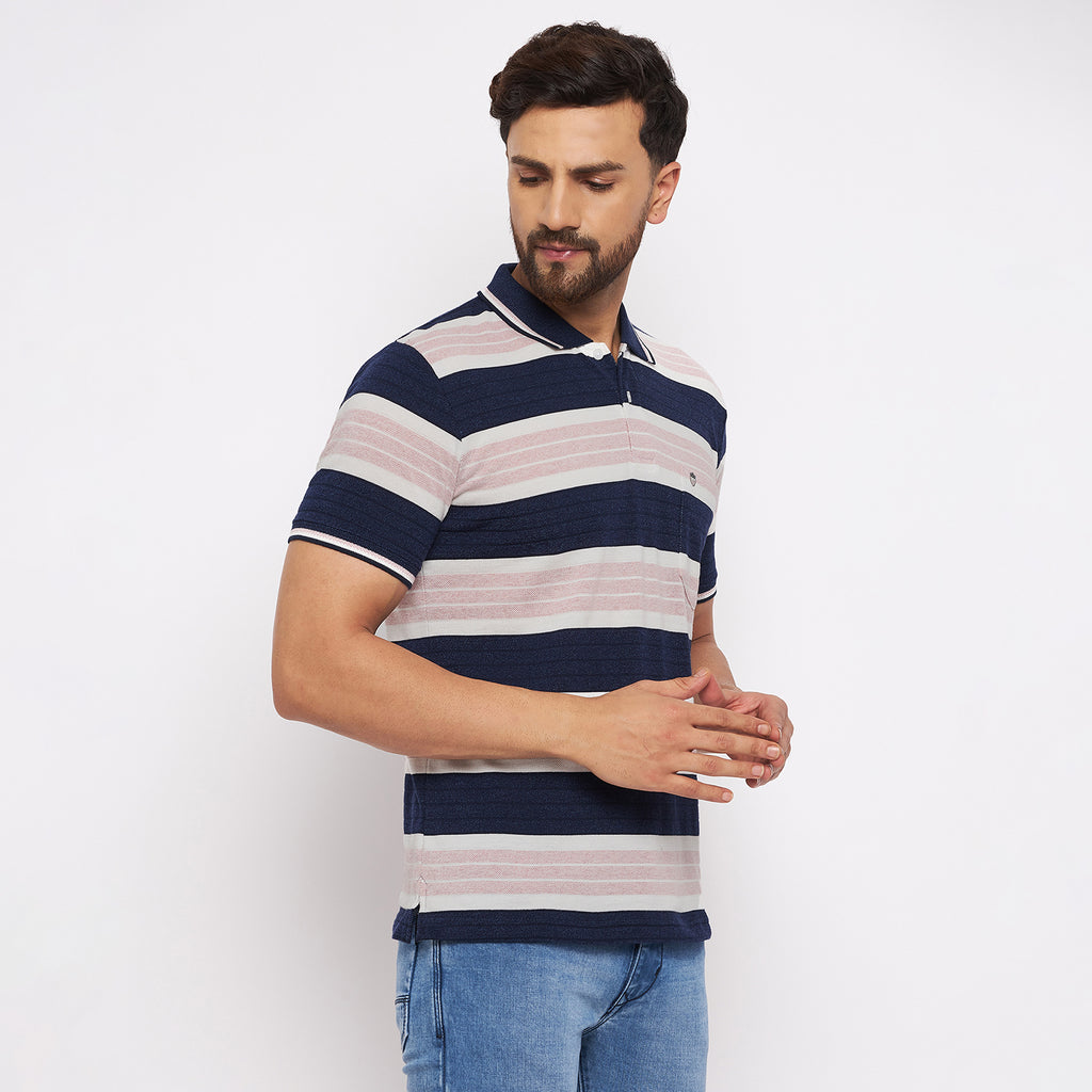 Duke Urban Men Half Sleeve Cotton T-shirt (LF5377)