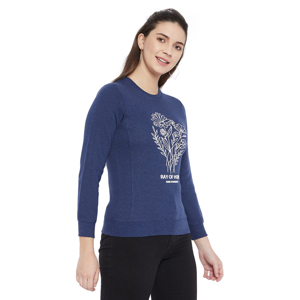 Duke Urban Women Round Neck Sweatshirt (MLFX674)