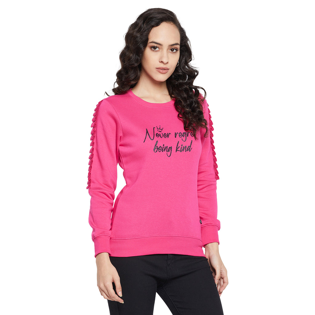 Duke Urban Women Full Sleeve Round Neck Sweatshirt (LFX833)