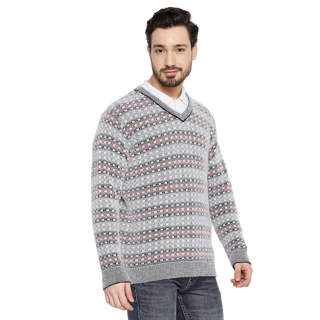 Duke Urban Men Full Sleeve V Neck Sweater (SDS2064)