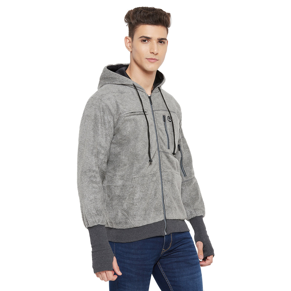Duke Urban Men Hooded Neck Sweatshirt (LF3883)