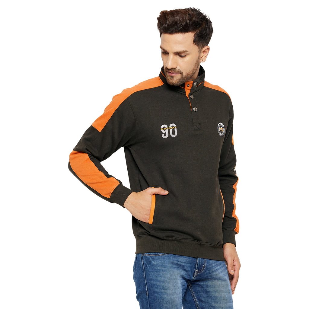 Duke Urban Men Collared Sweatshirt (LF6129)