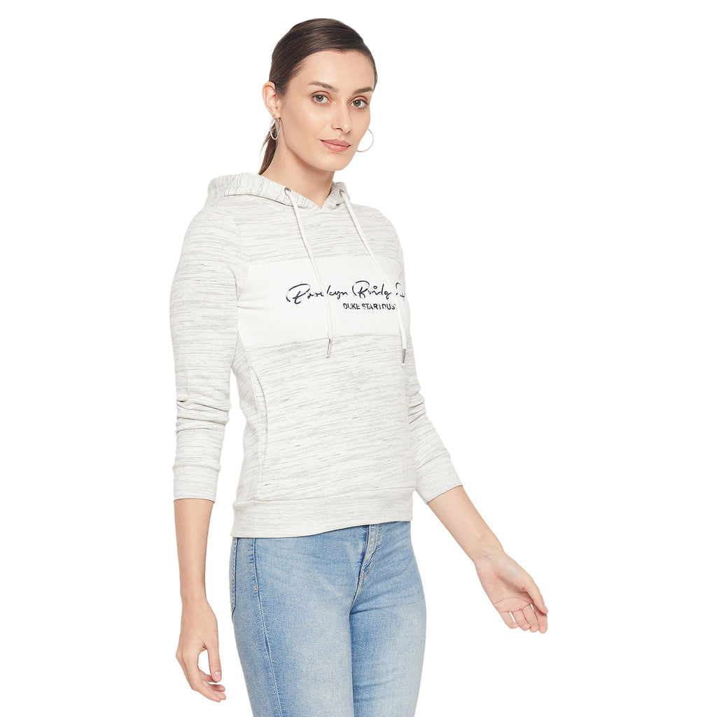 Duke Urban Women Full Sleeve Hooded Sweatshirt (LFX782)