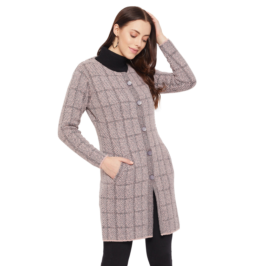 Duke Urban Women Full Sleeve Long Cardigan (SDS9639)