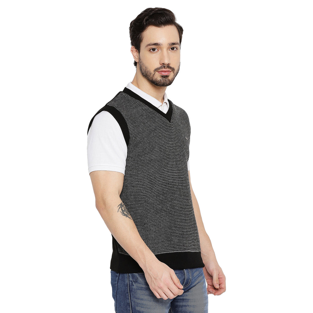 Duke Urban Men Sleeveless Reversible Sweater (SDS2037)