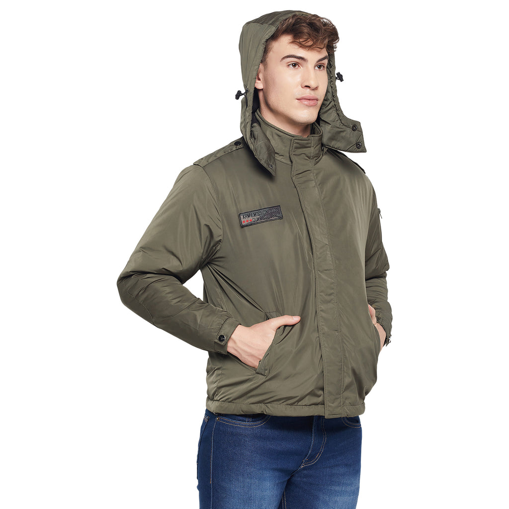 Duke Urban Men Full Sleeve Hooded Jacket (SDZ870)