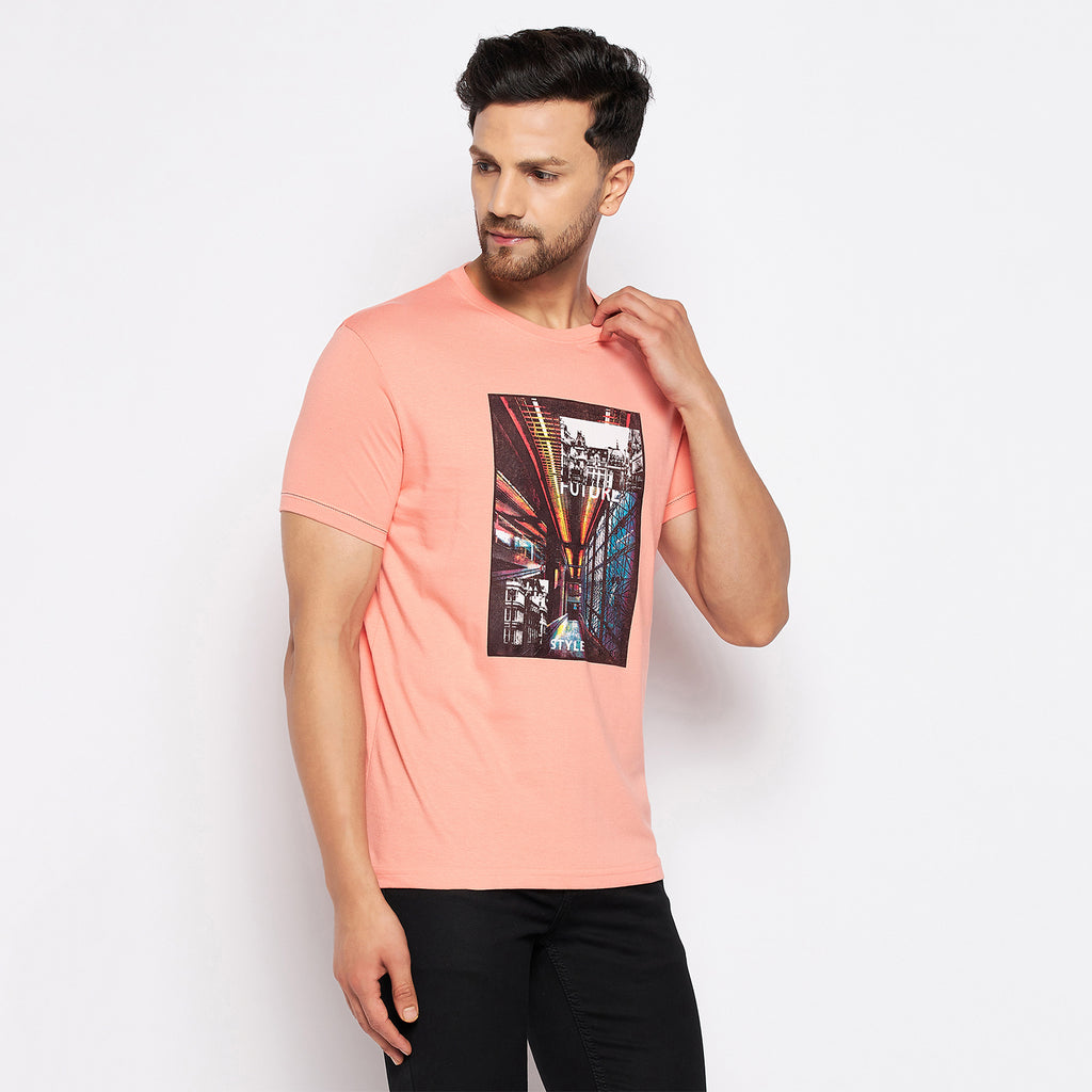 Duke Urban Men Half Sleeve Cotton T-shirt (LF5815)