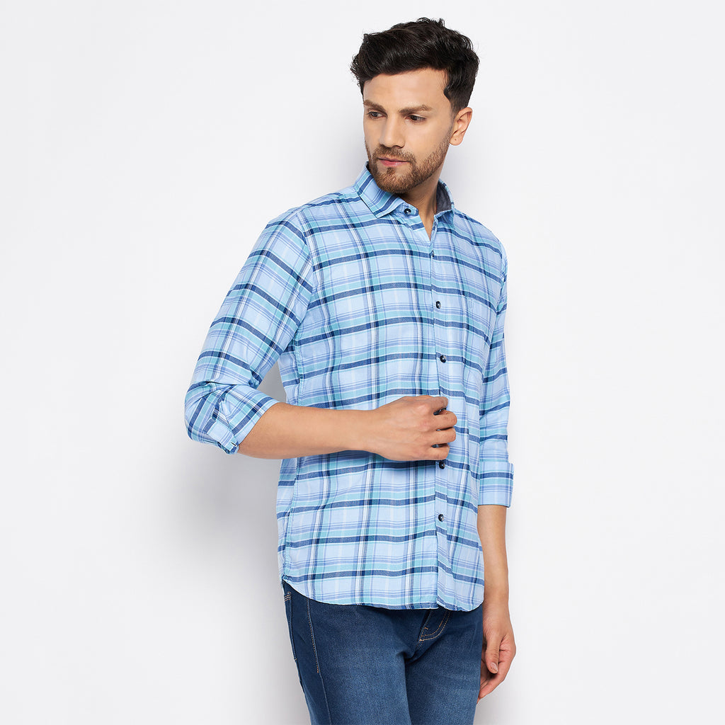 Duke Urban Men Full Sleeve Cotton Shirt (SDO8CKOI)