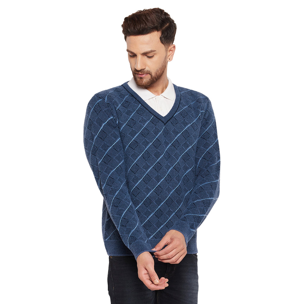 Duke Urban Men Full Sleeve V-Neck Sweater (SDS2052)