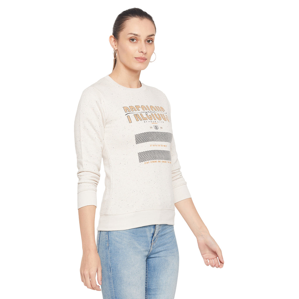 Duke Urban Women Full Sleeve Round Neck Sweatshirt (LFX885)