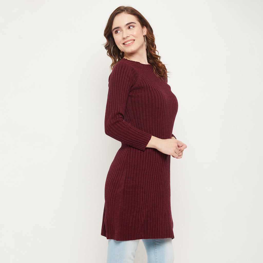 Duke Urban Women Solid Long Pullover (SDS1028)
