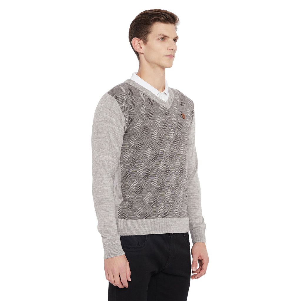 Duke Urban Men Full Sleeve V Neck Sweater (SDS8037)