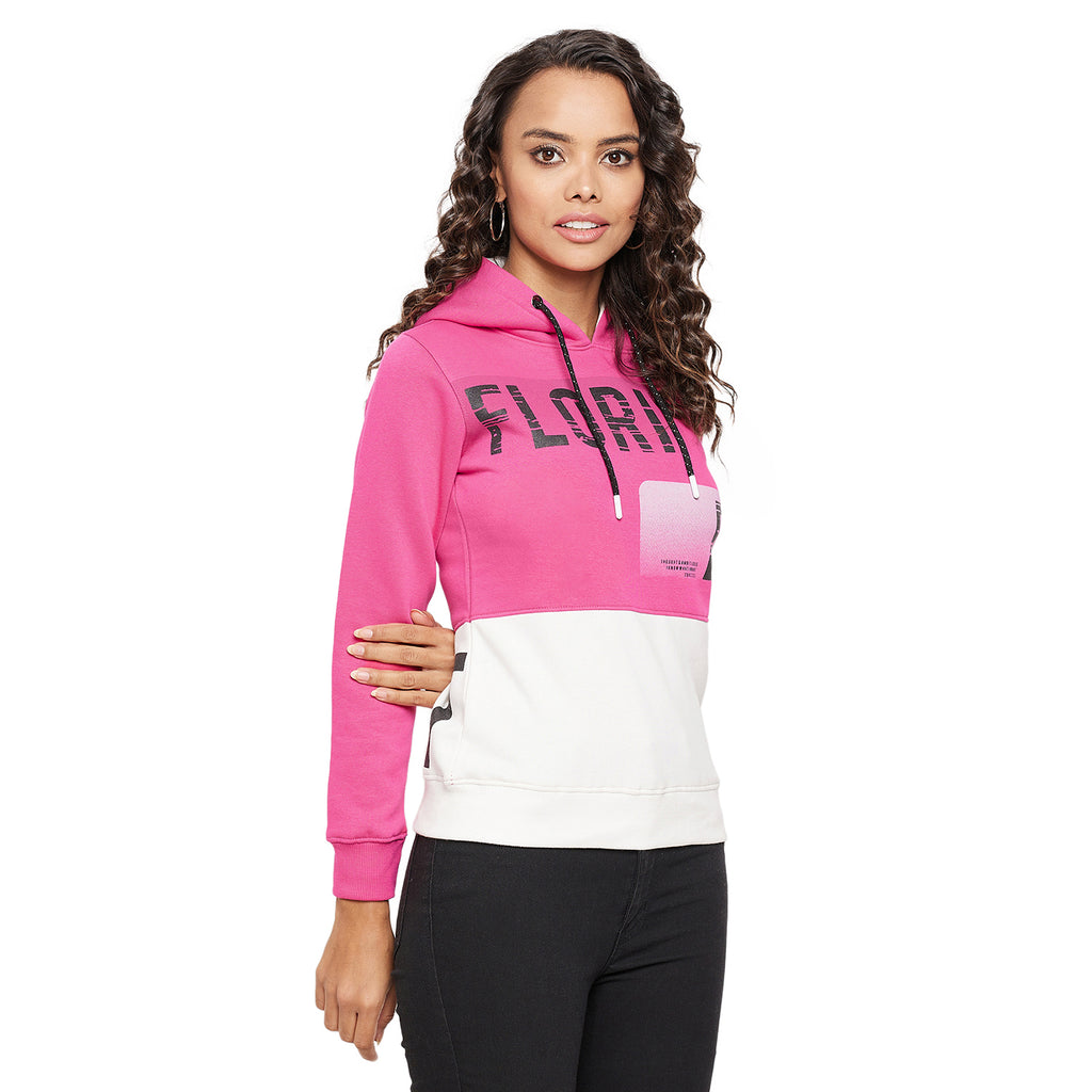 Duke Urban Women Full Sleeve Hooded Sweatshirt (LFX819)