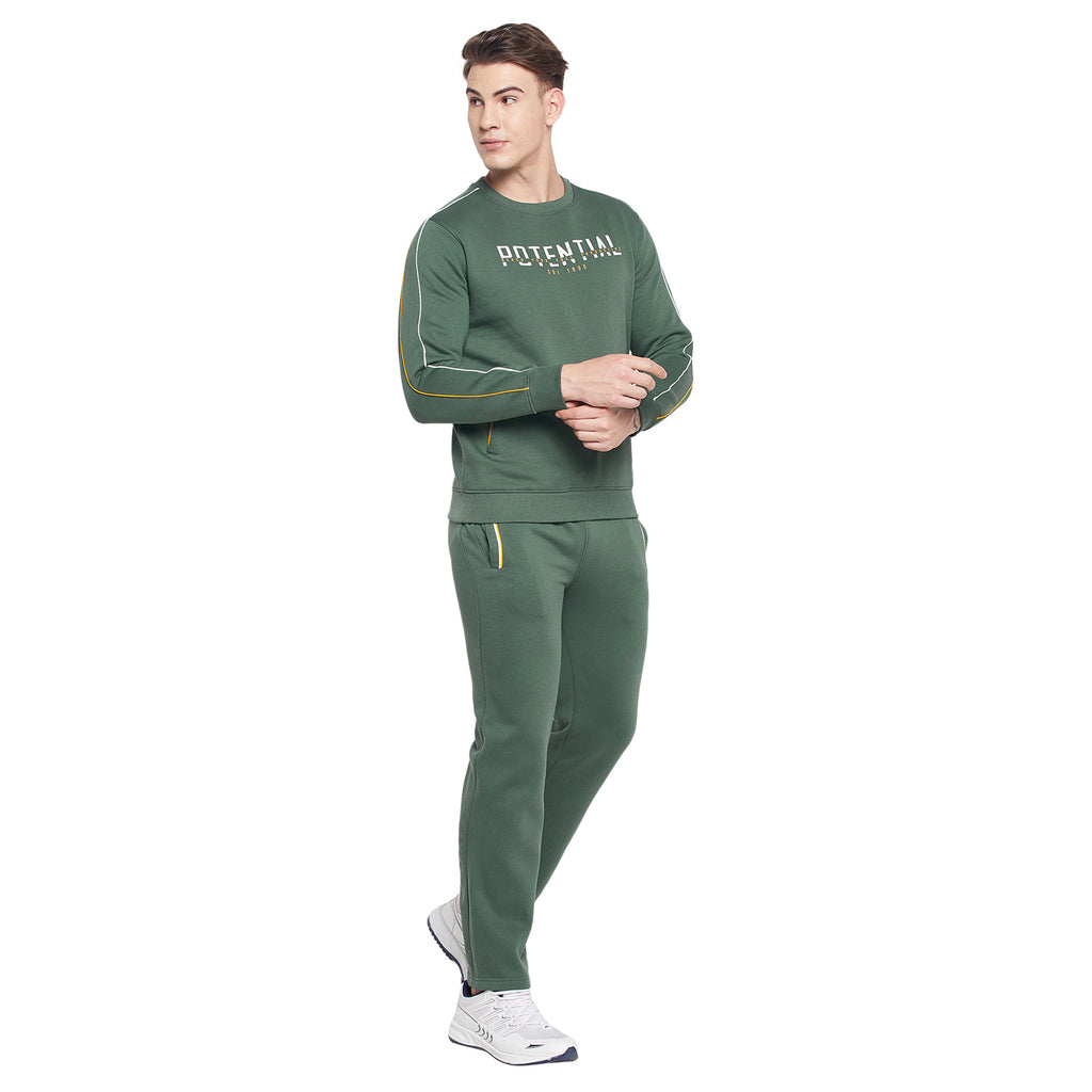 Duke Urban Men Solid Track-Suit (LF3715)