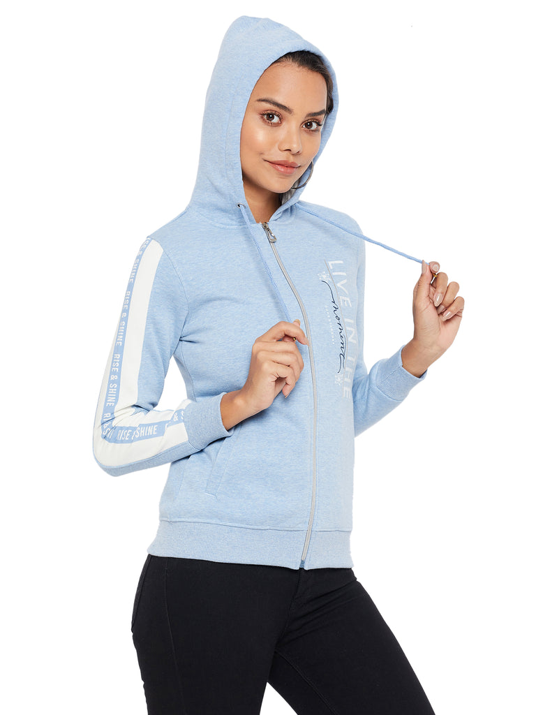 Duke Urban Women Full Sleeve Hooded Sweatshirt (LFX839)