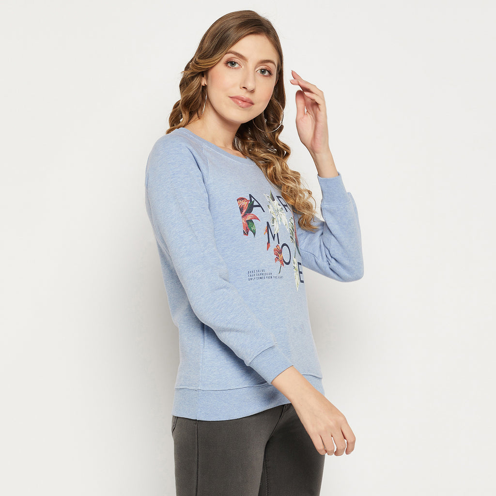 Duke Urban Women Full Sleeve Round Neck Sweatshirt (LFX861)
