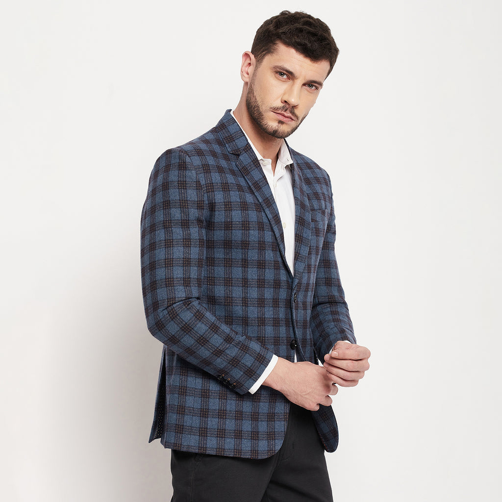 Duke Urban Men Full Sleeve Lapel Neck Coat (SDZ935)