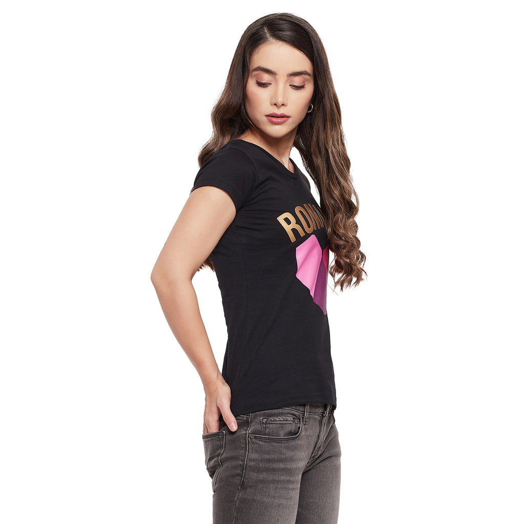 Duke Urban Round Neck Lady Top (LFX108)