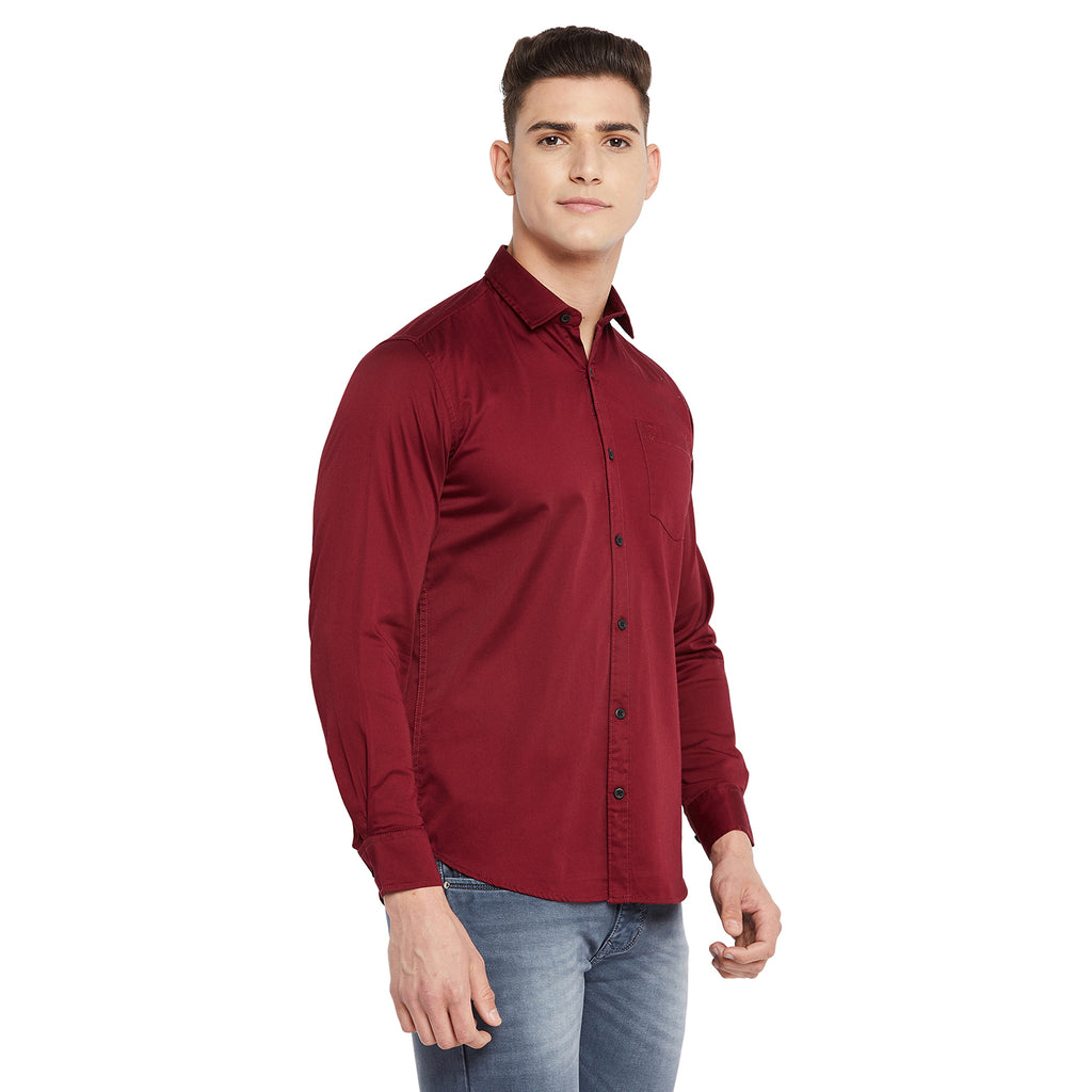 Duke Urban Men Full Sleeve  Cotton Shirt (SDO5SATR)