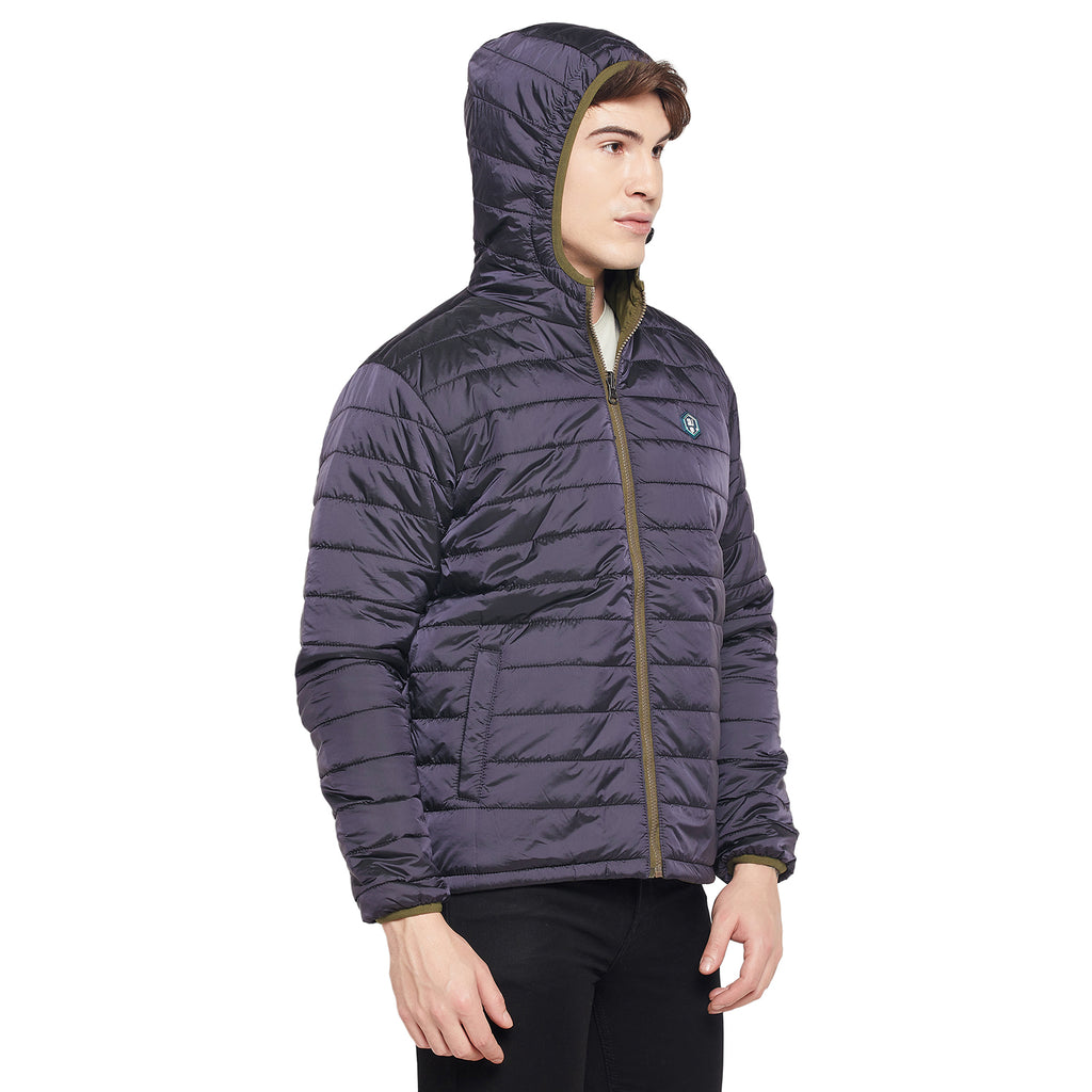 Duke Urban Men Full Sleeve Reversible Hooded Jacket (SDZ898)