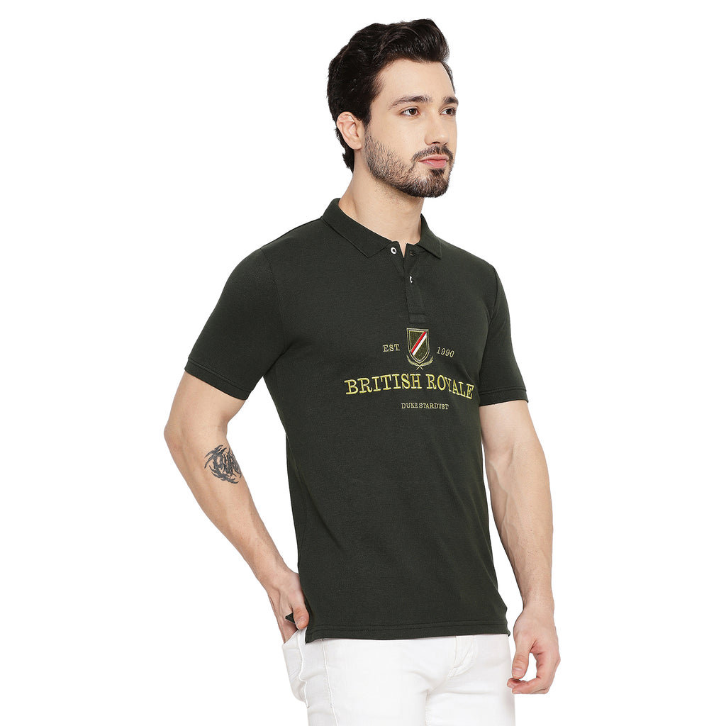 Duke Urban Men Half Sleeve Cotton T-shirt (LF5442)