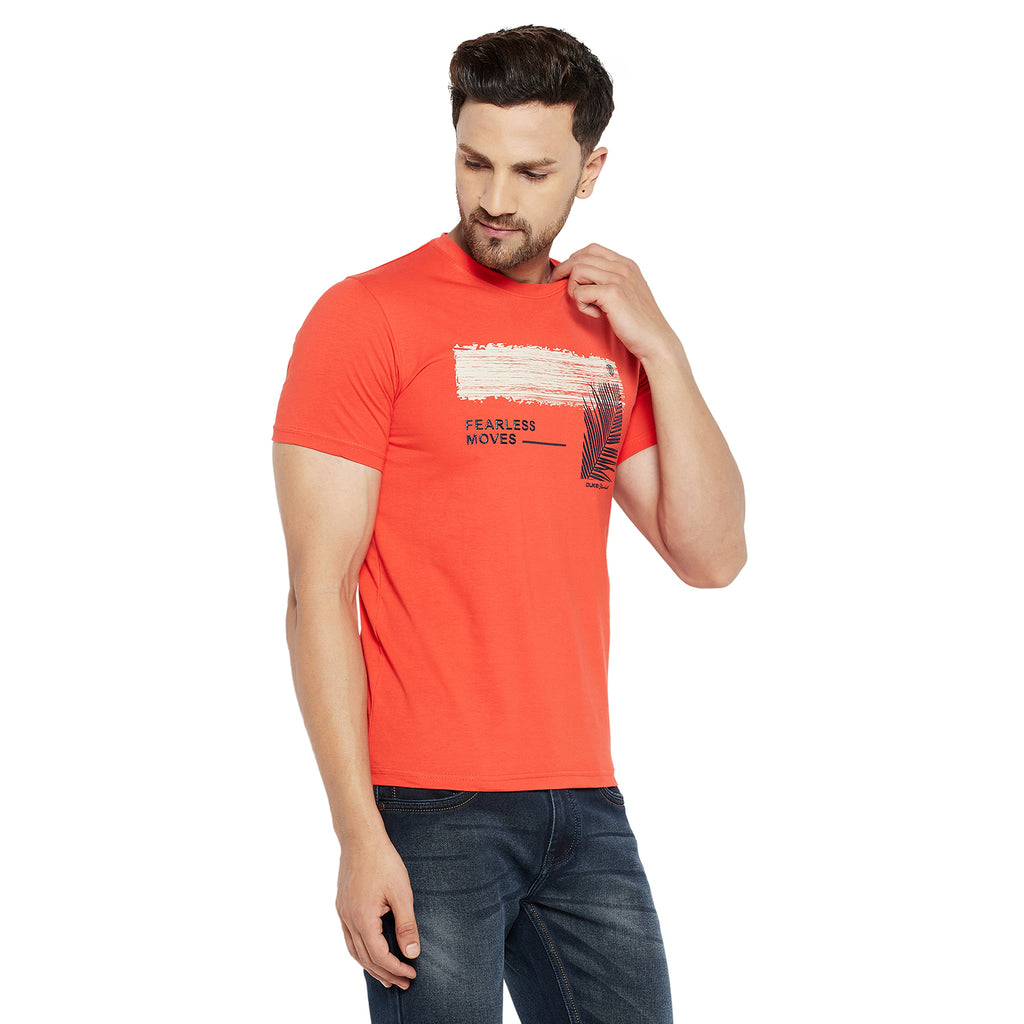 Duke Urban Men Half Sleeve Cotton T-shirt (LF5731)