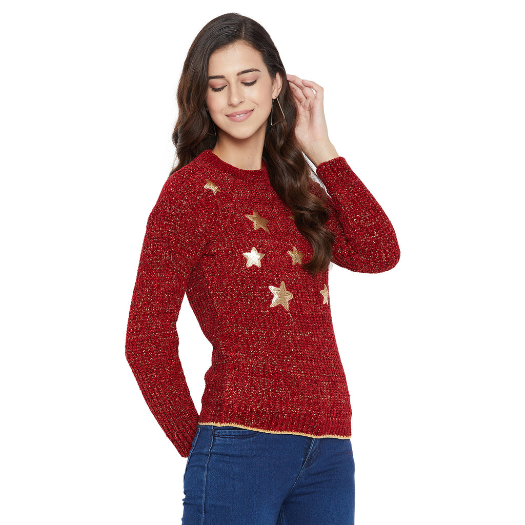 Duke Urban Women Full Sleeve Sweater (SDS913)